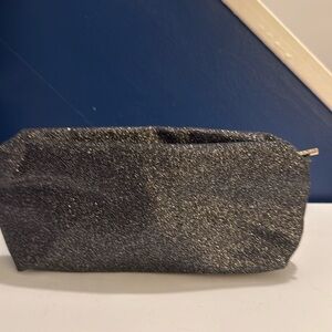 Lancôme glitter cosmetic bag NWOT